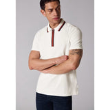 Paul Smith Contrast Tipping Zip Regular Fit Polo Shirt White
