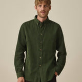 Paul Smith Corduroy Button-Down Shirt In Dark Green