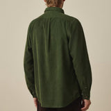 Paul Smith Corduroy Button-Down Shirt In Dark Green