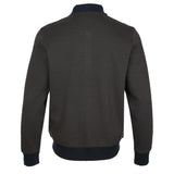 Paul Smith Cotton-Blend Jacquard Jersey Cardigan in Black