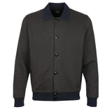Paul Smith Cotton-Blend Jacquard Jersey Cardigan in Black