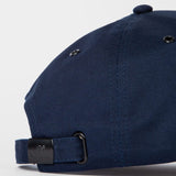 Paul Smith Cotton Zebra Logo Baseball Cap In Navy
