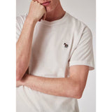 Paul Smith Cotton Zebra Logo T-Shirt In White