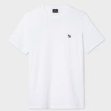 Paul Smith Cotton Zebra Logo T-Shirt In White