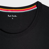 Paul Smith Embroidered 'Swirl Heart' Lounge T-Shirt Black