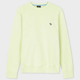 Paul Smith Embroidered Zebra Logo Sweatshirt Pea Green
