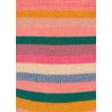 Paul Smith Glitter Stripe Socks In Pink
