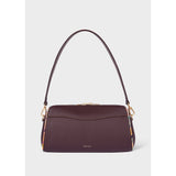 Paul Smith Inverted 'Dusky Swirl' Shoulder Bag In Burgundy