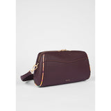 Paul Smith Inverted 'Dusky Swirl' Shoulder Bag In Burgundy