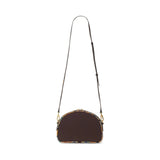Paul Smith Leather "Dusky Swirl" Camera Bag In Burgundy