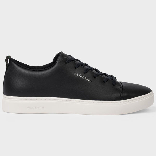 Paul Smith Leather 'Lee' Trainers In Black