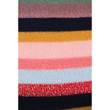 Paul Smith Lurex Swirl Stripe Socks In Black