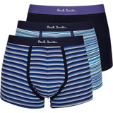 Paul Smith Men's 3-Pack Mix Boxer Briefs In Blue