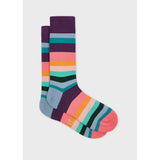 Paul Smith Men's 'Artist Stripe' Socks In Multi