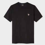 Paul Smith Men's Black Zebra Logo Short Sleeve T-Shirt