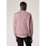 Paul Smith Men's Zebra Logo Organic Cotton Sweatshirt In Powder Pink