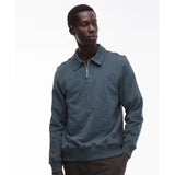 Paul Smith Mens Half Zip Sweatshirt In Teal