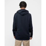 Paul Smith Mens Regular Fit Cotton Zebra Logo Hoodie In Dark Navy