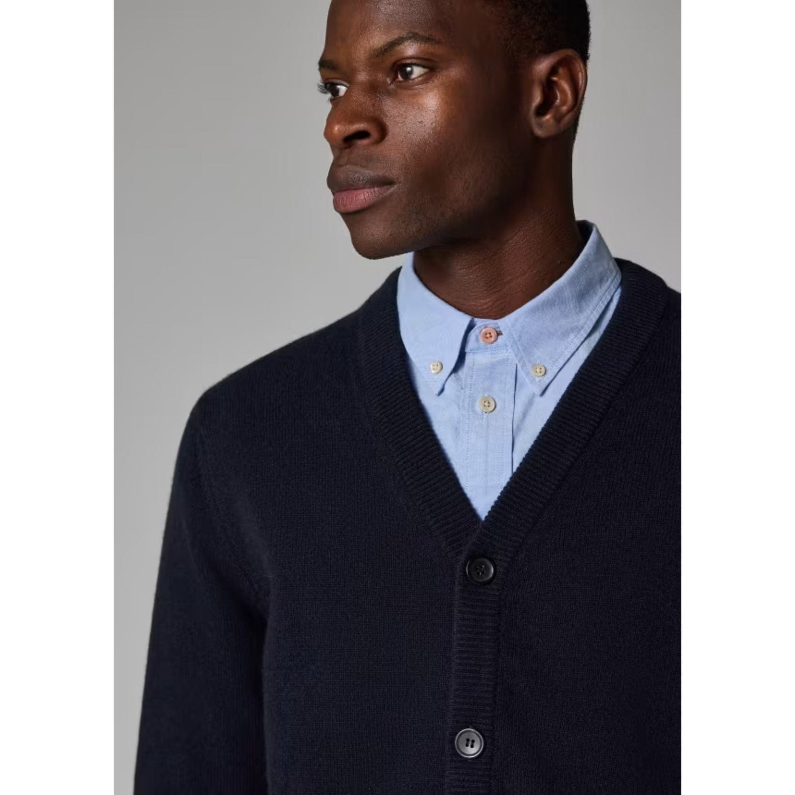 Cardigan Paul Smith Col V - En Coton Vert, Taille Régulière, Neuf Avec étiquettes