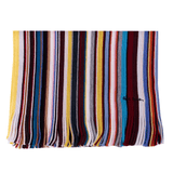 Paul Smith Merino Wool Signature Stripe Scarf In Multi