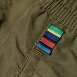 Paul Smith Zebra Logo Swim Shorts In Military Green