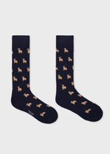 Paul Smith Mixed 'Novelty' Robot Motif Socks 3 Pack