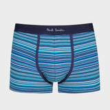 Paul Smith Mixed Stripe Boxer Briefs Three Pack Navy
