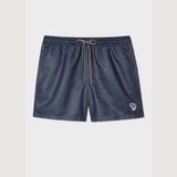Paul Smith Zebra Logo Swim Shorts In Navy