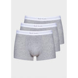 Paul Smith Organic Cotton Low-Rise Boxer Briefs 3 Pack In Grey
