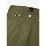 Paul Smith Organic Cotton Tapered-Fit Jeans In Green