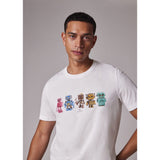Paul Smith Regular Fit 'Robots' T-Shirt In White