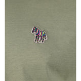 Paul Smith Regular Fit Zebra Logo T-Shirt In Green