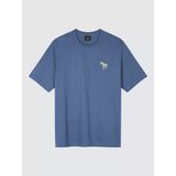 Paul Smith Regular Fit Zebra T-Shirt In Blue