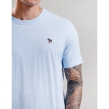 Paul Smith Regular Fit Zebra T-Shirt In Light Blue