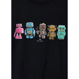 Paul Smith 'Robots' T-Shirt In Blue