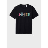 Paul Smith 'Robots' T-Shirt In Blue