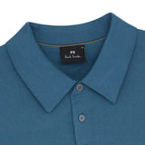 Paul Smith Short Sleeve Polo Shirt In Blue
