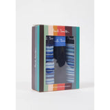 Paul Smith Signature Stripe 3 Pack Boxer In Blue