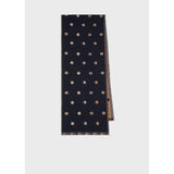 Paul Smith 'Signature Stripe' Polka Dot Scarf In Multi