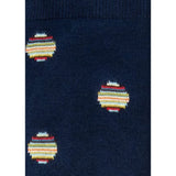 Paul Smith 'Signature Stripe Polka Dot' Socks In Navy