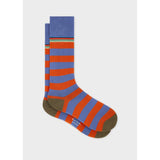 Paul Smith 'Signature Stripe' Socks In Orange