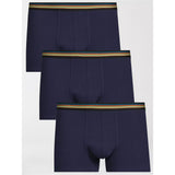 Paul Smith 'Signature Stripe' Waistband Boxer Briefs Three Pack In Navy