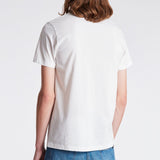Paul Smith Slim-Fit 'Wooden Stripe Skull' T-Shirt in White