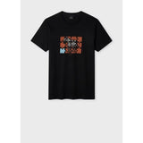 Paul Smith Slim-Fit 'Zebra Jigsaw' Print T-Shirt In Black