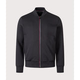 Paul Smith Sports Stripe Zip Through Sweatshirt In Black