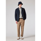 Paul Smith Stretch-Cotton Seersucker Jacket In Navy