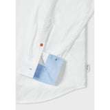 Paul Smith Tailored-Fit Organic Cotton Multicolour Button Oxford Shirt In White