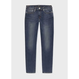 Paul Smith Tapered-Fit Antique Wash 'Organic Reflex Stretch' Jeans