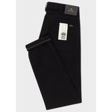 Paul Smith Tapered-Fit Garment-Dye Jeans In Black