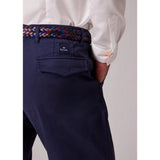 Paul Smith Tapered-Fit Stretch-Cotton Chinos Dark Navy